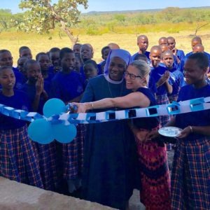 Ribbon Cutting for Dorm #2 in August 2019
